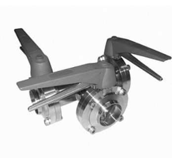 Клапан трёхходовой дисковый 