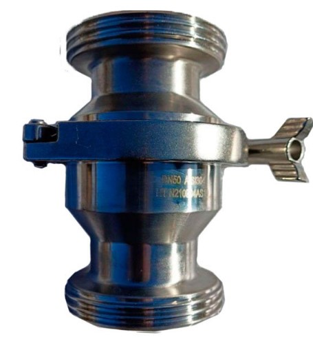 Клапан обратный нержавеющий резьба - резьба