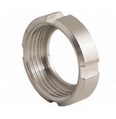 Гайка накидная шлицевая нержавеющая